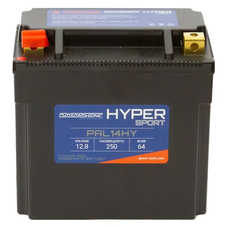 Power Sonic PAL14HY Lithium Powersport Battery PAL14HY
